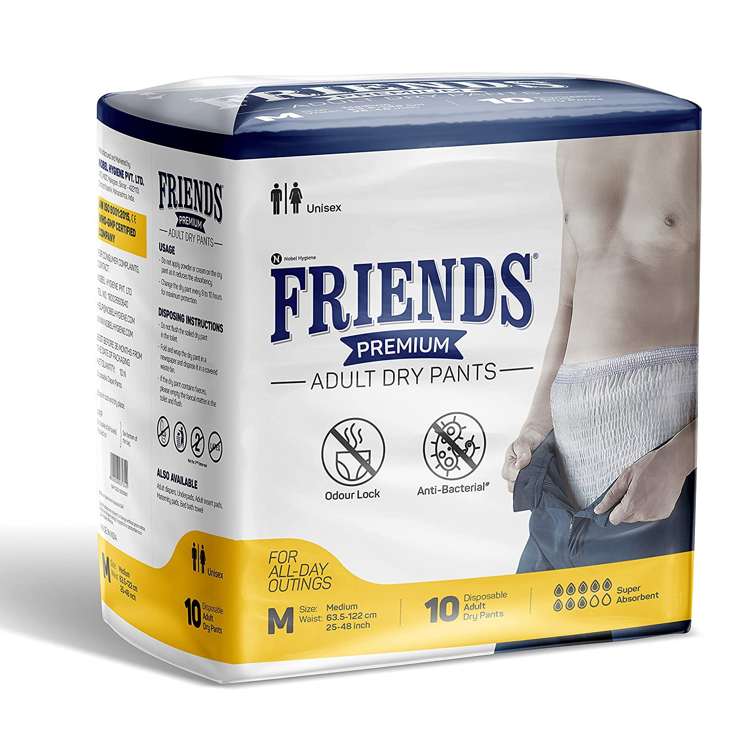 Friends Diaper Pants Premium (M)