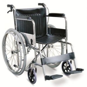 Wheelchair – Steel with Chrome plated (809J)